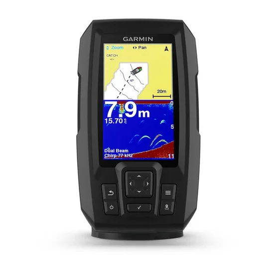 Garmin STRIKER™ Plus 4 -kaikuluotain Dual-Beam -anturilla