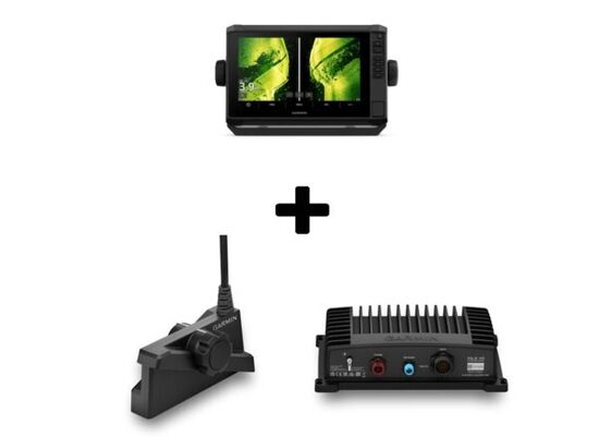 Garmin ECHOMAP™ UHD2 92sv + LiveScope Plus LVS34-anturilla ja GLS10-moduulilla